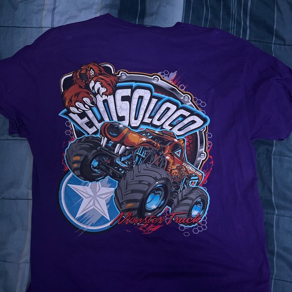 Monster truck tee